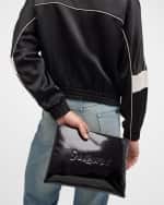 Image 2 of 6: Saint Laurent Men's Patent Leather Pillow Pouch