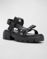 Image 5 of 6: Stuart Weitzman Sofia Nolita Dual Bow Slingback Sandals