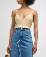 Image 2 of 6: FRAME Silk Cami Top