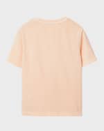 Image 2 of 4: Burberry Girl's Cedar Embroidered EKD Short-Sleeve T-Shirt, Size 3-14