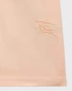 Image 3 of 3: Burberry Girl's Cedar Embroidered EKD Short-Sleeve T-Shirt, Size 6M-2