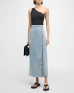 Image 5 of 6: Triarchy Ms. Madison High-Rise Pencil Maxi Skirt