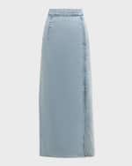 Image 1 of 6: Triarchy Ms. Madison High-Rise Pencil Maxi Skirt