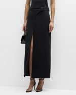 Image 2 of 6: SIR Leonardo Belted Midi Skirt
