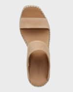 Image 5 of 5: Vince Greta Suede Wedge Espadrille Sandals