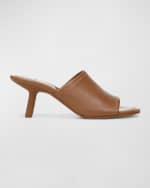 Image 1 of 4: Vince Joan Glove Leather Slide Sandals
