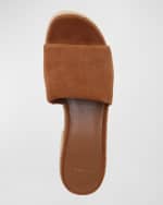 Image 4 of 4: Vince Margo Suede Platform Espadrille Sandals
