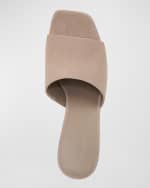 Image 4 of 4: Vince Pia Suede Wedge Espadrille Sandals