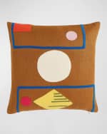 Image 1 of 3: Jonathan Adler Monterey Shapes Pillow, 18" Square