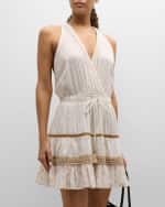 Image 5 of 5: Ramy Brook Freyja Metallic Mini Dress