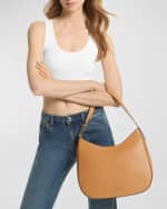 Image 2 of 3: MICHAEL Michael Kors Kensington Large Leather Hobo Bag