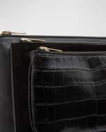 Image 4 of 4: Proenza Schouler Triple Zip Pouch Crossbody Bag