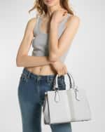 Image 2 of 2: MICHAEL Michael Kors Marilyn Medium Monogram Satchel Bag