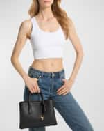 Image 2 of 3: MICHAEL Michael Kors Ruthie Small Leather Satchel Bag