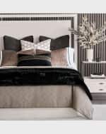 Image 4 of 4: Eastern Accents Talena Woven Cord Queen Duvet Cover