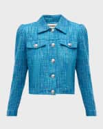 Image 1 of 7: L'Agence Kasey Tweed Jacket