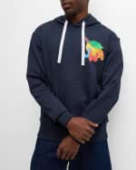 Image 4 of 6: JW Anderson Men's Lemon-Print Hoodie