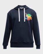 Image 1 of 6: JW Anderson Men's Lemon-Print Hoodie