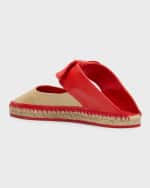 Image 3 of 6: Jimmy Choo Reka Knotted Bow Espadrille Mules