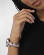 Image 2 of 5: LAGOS Smart Caviar Pink 38mm Apple Watch Bracelet
