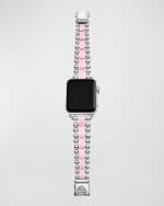 Image 4 of 5: LAGOS Smart Caviar Pink 38mm Apple Watch Bracelet