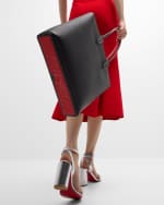 Image 3 of 6: Christian Louboutin Cabata Zipped NS Tote in Leather