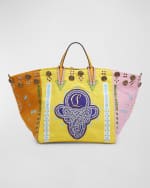 Image 1 of 6: Christian Louboutin Breizcaba Large Tote in Canvas