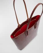 Image 5 of 6: Christian Louboutin Cabata Zipped NS Tote in Aligator Embossed Leather