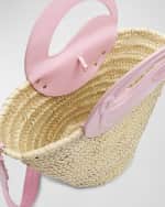 Image 3 of 4: Christian Louboutin Biloumoon Basket in Woven Straw