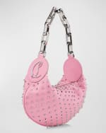 Image 3 of 4: Christian Louboutin Le 54 Chain Shoulder Bag with Spikes