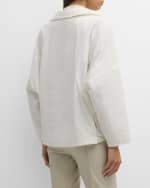 Image 4 of 6: Herno Ecoage Oversized Shirt Jacket
