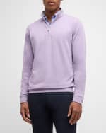 Image 2 of 6: Peter Millar Men's Crown Comfort Quarter-Zip Pullover Sweater