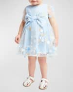 Image 1 of 4: Bardot Junior Girl's Bronte Floral Mini Dress, Size 6M-3T