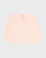Image 1 of 2: Kenzo Girl's Fleece Drawstring Shorts, Size 4-12