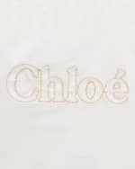 Image 3 of 5: Chloe Girl's Embroidered Tank Top, Size 4-5