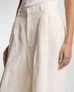 Image 5 of 5: Polo Ralph Lauren Linen Wide-Leg Pants