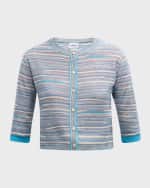 Image 1 of 6: Marella Lodola3 Striped Button-Down Sweater