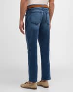 Image 5 of 6: monfrere Men's Deniro Slim Denim Jeans