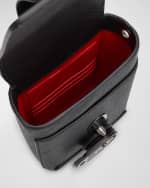 Image 5 of 6: Christian Louboutin Men's Groovy North-South Leather Crossbody Bag