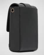 Image 4 of 6: Christian Louboutin Men's Groovy North-South Leather Crossbody Bag