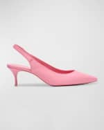 Image 1 of 6: Christian Louboutin Sporty Kate Red Sole Slingback Pumps