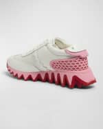 Image 2 of 5: Christian Louboutin Loubishark Donna Leather Red Sole Sneakers