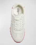 Image 5 of 5: Christian Louboutin Loubishark Donna Leather Red Sole Sneakers