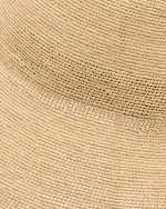 Image 2 of 2: Janessa Leone Teagan Raffia Bucket Hat
