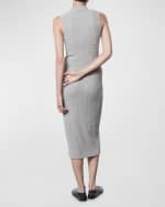 Image 2 of 4: Enza Costa Puckered Pencil Skirt