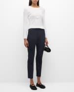 Image 5 of 6: Enza Costa Linen Knit Henley