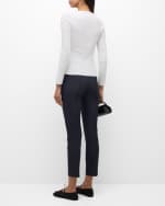Image 3 of 6: Enza Costa Linen Knit Henley