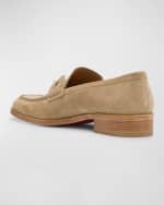 Image 3 of 6: Christian Louboutin Men's Chambelimoc Collar Pin Penny Loafers