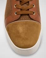 Image 4 of 6: Christian Louboutin Men's Louis Orlato High-Top Sneakers
