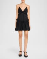 Image 5 of 6: Christian Louboutin Pyraclou Metallic Spike Red Sole Wedge Sandals